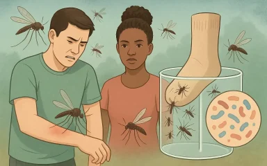 چرا پشه‌ها برخی افراد را بیشتر از دیگران نیش می‌زنند؟