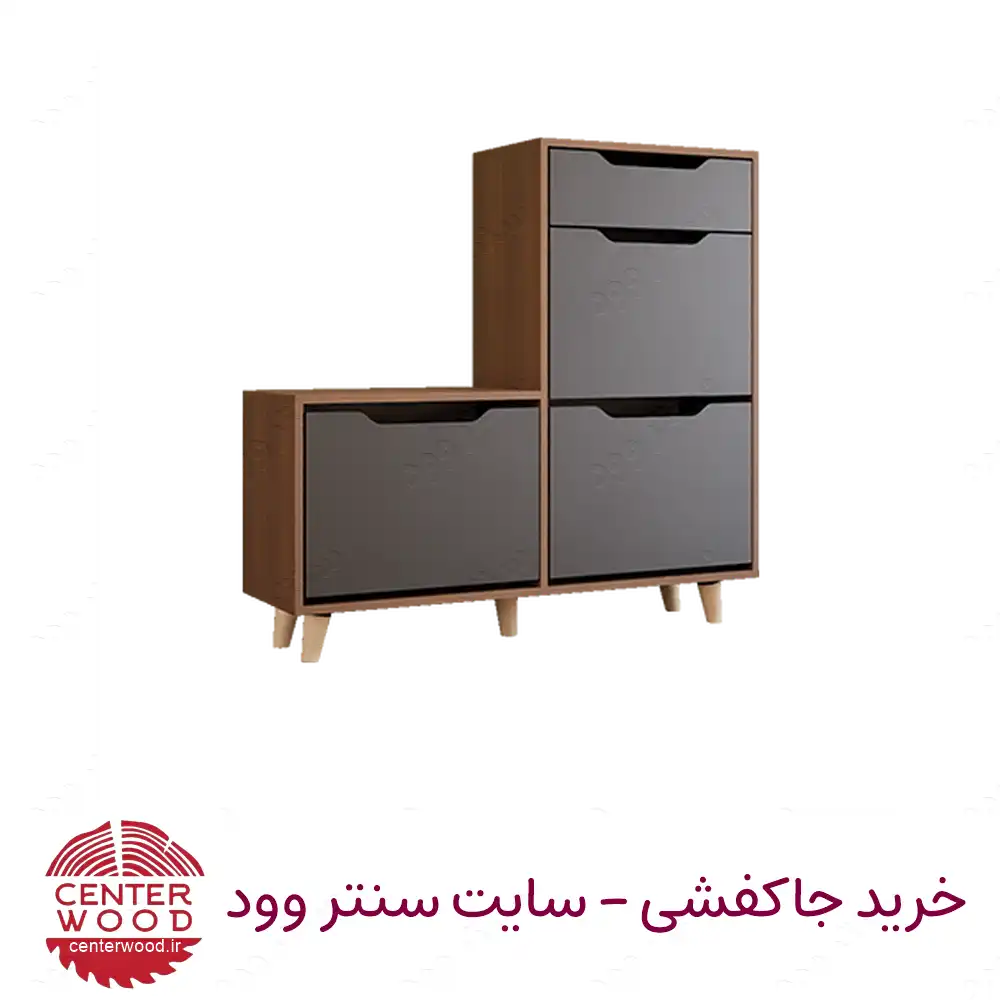 جاکفشی درب داشبوردی سه درب تک کشو