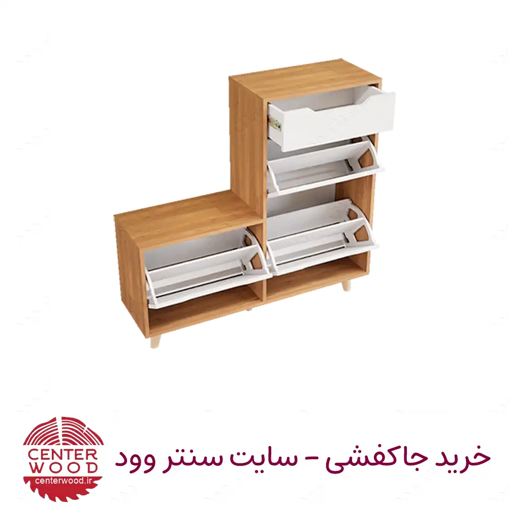 جاکفشی درب داشبوردی سه درب تک کشو