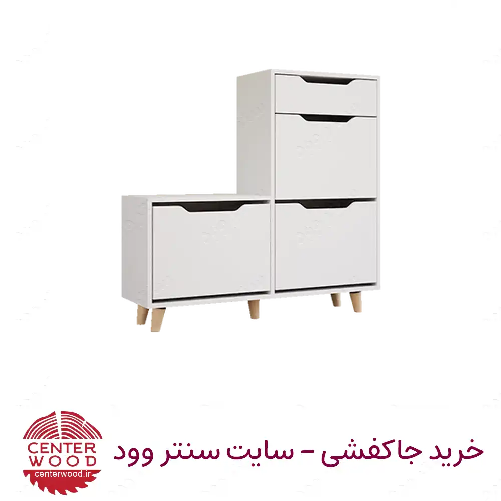 جاکفشی درب داشبوردی سه درب تک کشو