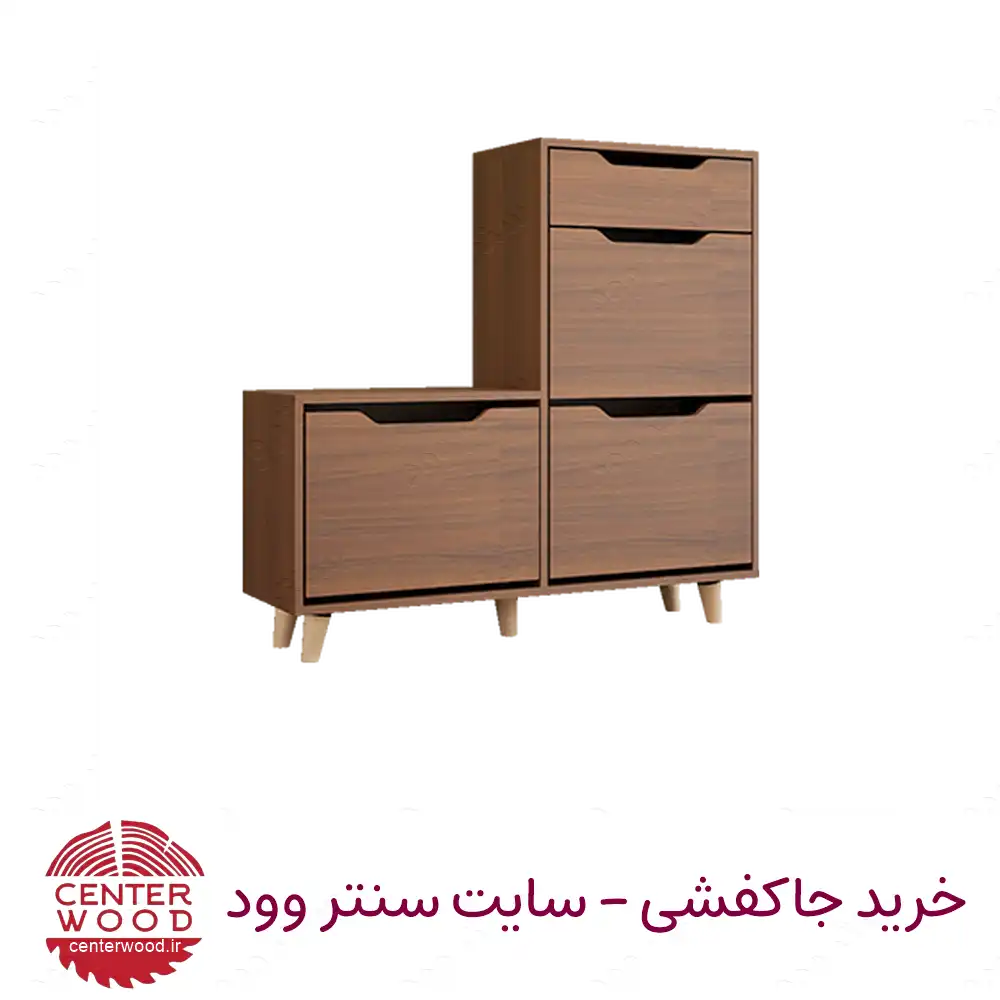 جاکفشی درب داشبوردی سه درب تک کشو