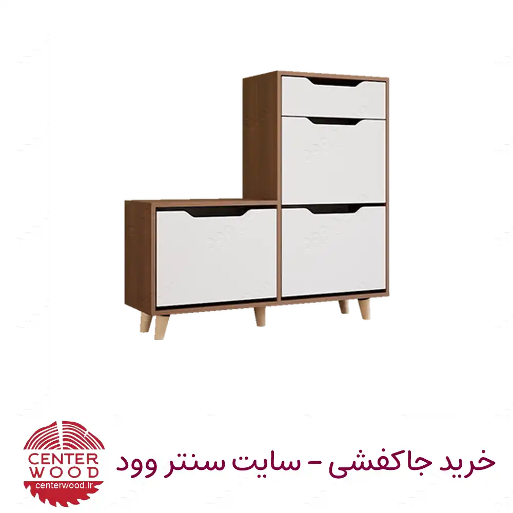 جاکفشی درب داشبوردی سه درب تک کشو