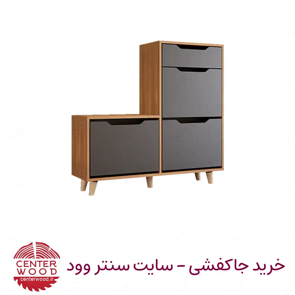 جاکفشی درب داشبوردی سه درب تک کشو