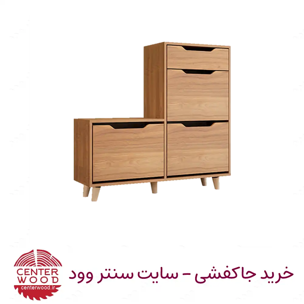 جاکفشی درب داشبوردی سه درب تک کشو