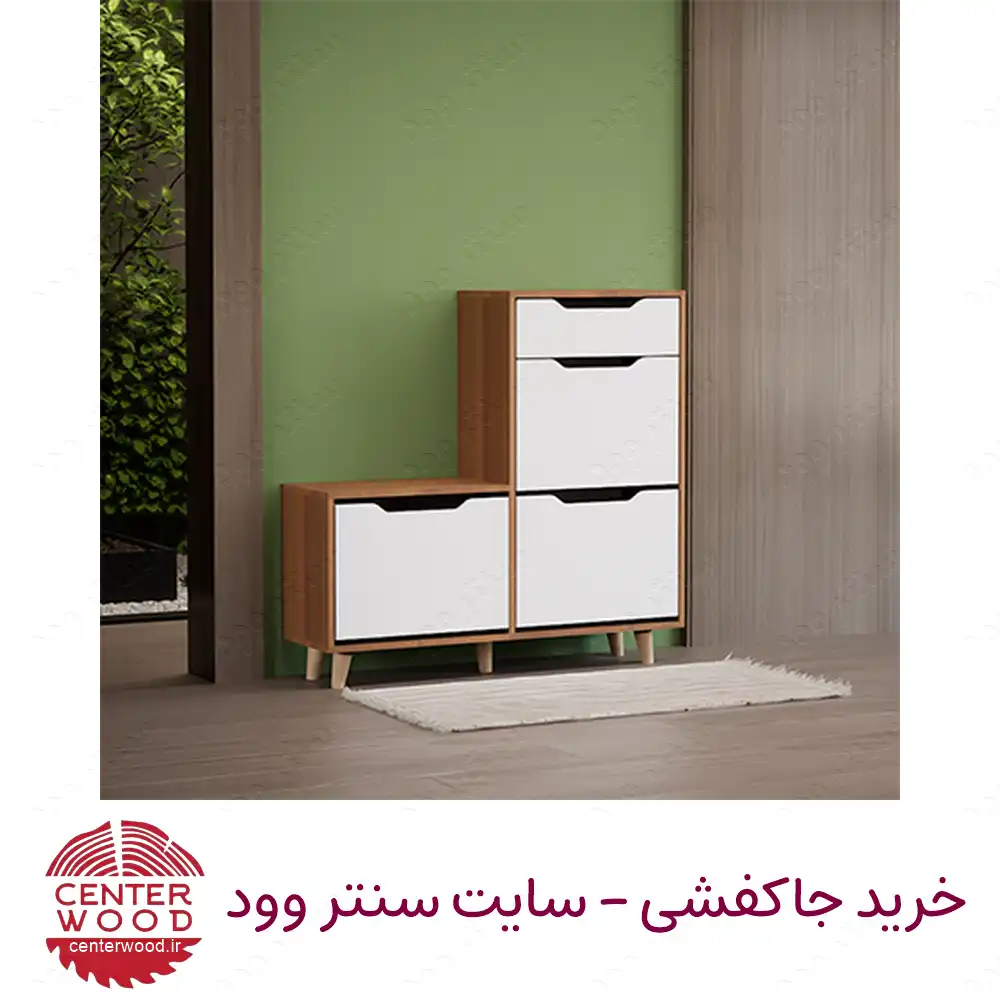 جاکفشی درب داشبوردی سه درب تک کشو