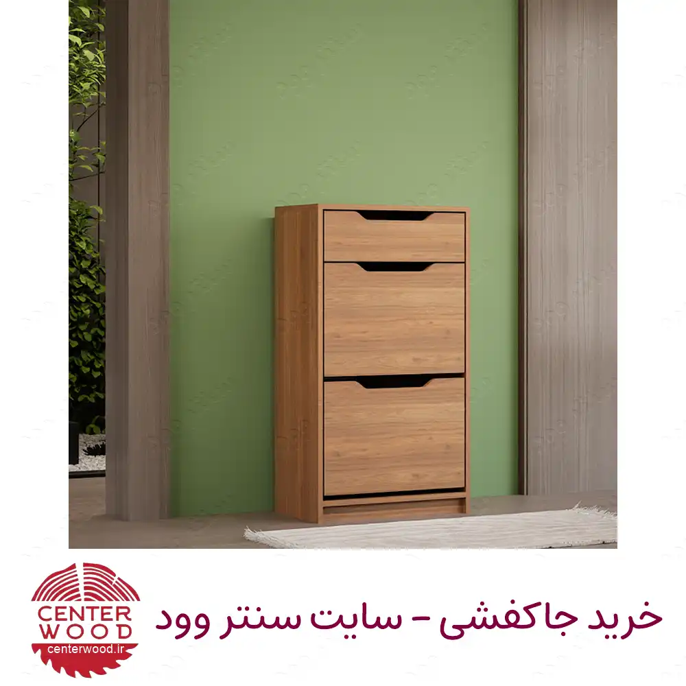 جاکفشی درب داشبوردی دو درب تک کشو