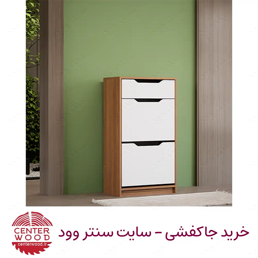 جاکفشی درب داشبوردی دو درب تک کشو