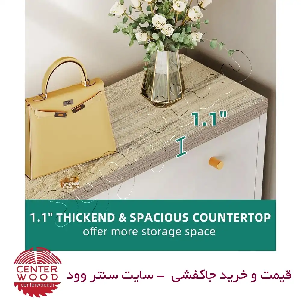 جاکفشی داشبوردی سه درب کد 014