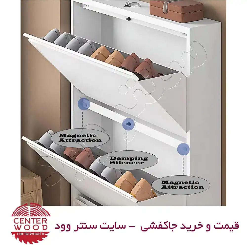 جاکفشی داشبوردی سه درب کد 018