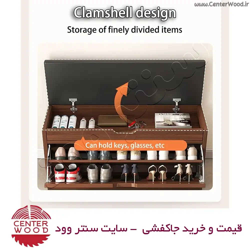 جاکفشی نیمکتی درب داشبوردی کد 040