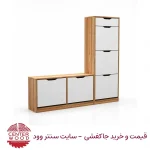 جاکفشی پنج درب داشبوردی تک کشو کد 088