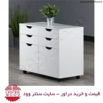 خرید دراور 4 کشو دو درب کابینتی کد 7059