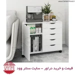 خرید دراور 5 کشو تک درب کابینتی کد 7065 سنتروود