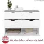 خرید دراور 4 کشو دو درب کابینتی کد 7088
