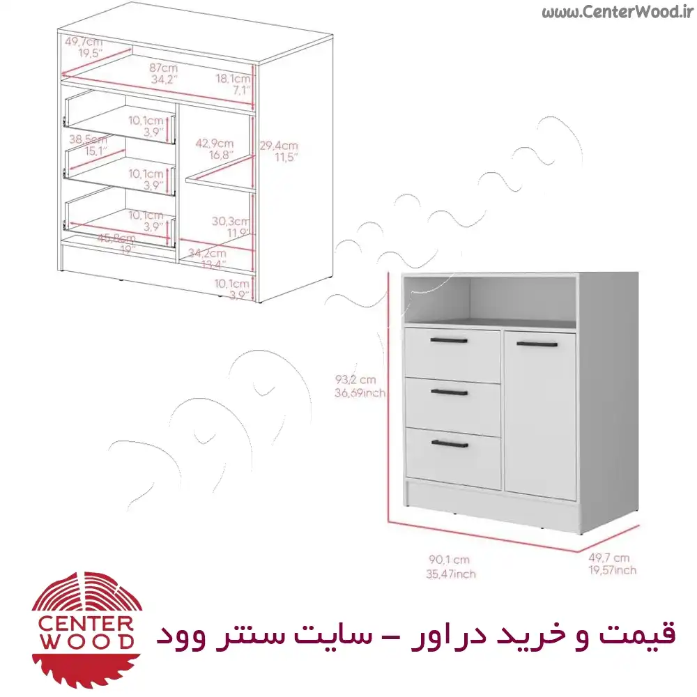 دراور کد 7093 سنتروود