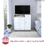 خرید دراور 4 کشو تک درب کابینتی کد 7094