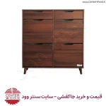 جاکفشی چهار درب داشبوردی دو کشو کد 2247